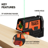 93MCLPG Compact Green Cross-Line Laser Level with Plumb Spot Image 1
